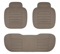 QZQXEMEDQ Set Coprisedili Auto Per VW Per Polo Per Atlas Per Jetta Per Bora Per Sharan Coprisedile Auto Pelle PU Supporto Cuscino Protettivo(Gray 5 Seat)