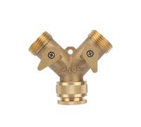 QZROPXOH Valvola a Y bidirezionale con Attacco Femmina da 1/2" a Attacco Maschio da 3/4", adattatori for rubinetti dell'Acqua, raccordi for Tubi Idraulici