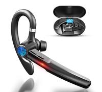 QZYCY Auricolare Bluetooth 5.3, auricolare singolo orecchio 60 ore con microfono
