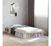 QZZCED Base per letto con stoccaggio, struttura in legno di ingegneria con doghe per supporto e traspirabilità, scomparti aperti per organizzazione, ideale