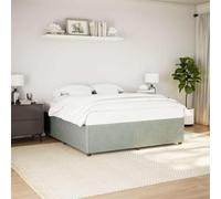 QZZCED Letto in velluto con rete a doghe e gambe resistenti, struttura per letto accogliente per camera da letto, supporto ottimale e massimo comfort, tessuto morbido e stabile (materasso non