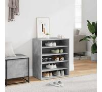 QZZCED Scarpiera organizer a 5 ripiani, scaffale per scarpe, robusta e durevole, design semplice per riporre il pavimento o la parete, facile da pulire con panno umido, soluzione