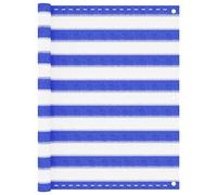 QZZCED Schermo per balcone HDPE, tenda per privacy UV e antimuffa con tessuto aperto per ventilazione, include occhielli in alluminio e corda per una facile installazione in terrazza o area