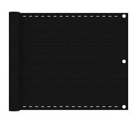 QZZCED Schermo per balcone in HDPE, tenda per la privacy resistente ai raggi UV e alla muffa, con struttura in tessuto aperto per la ventilazione, include occhielli in alluminio e corda per una facile