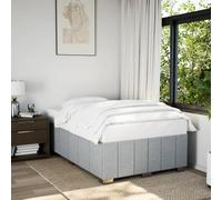 QZZCED Struttura per letto con rete a doghe e gambe resistenti, base per letto con supporto ottimale e tessuto in poliestere morbido e traspirante per camera da letto