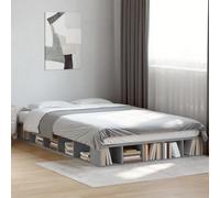 QZZCED Struttura per letto con stoccaggio, rete a doghe in legno di ingegneria per supporto e traspirabilità, base per letto con scomparti aperti, struttura