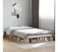 QZZCED Struttura per letto in legno di ingegneria con doghe e scomparti di stoccaggio, base per letto solido per camera da letto, supporto ottimale per materasso