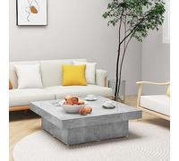 QZZCED Tavolino moderno per salotto e ufficio con 4 ripiani decorativi, mobile ausiliario stabile e durevole, facile da pulire con panno umido, tavolo da divano per decorazione