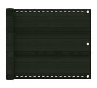 QZZCED Tenda da balcone HDPE impermeabile con occhiello in alluminio, tessuto traspirante e resistente alla muffa UV per privacy e ombra esterna