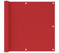 QZZCED Tenda da balcone in HDPE impermeabile con occhiello in alluminio, tessuto aperto traspirante per privacy e protezione UV, resistente alla muffa, con corda per una facile installazione