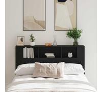 QZZCED Testiera in legno Engineered con contenitore integrato, design minimalista moderno, per camera da letto, armadio con testiera due in uno, funzionale ed elegante con scomparti