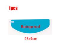 (R)1/2 Pellicola protettiva trasparente antiappannamento e antipioggia per casco da moto, tre stili,