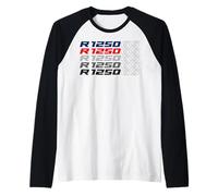 R 1250 GS Adventure Bike Moto Maglia con Maniche Raglan