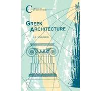 R.A. Tomlinson Greek Architecture (Tascabile) Classical World