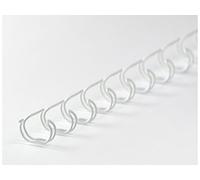 R & B 23rm79-ws spirali metalliche 23 anelli, 7.9 mm, divisione 5/16 pollici, 2: 1, 100 pezzi, bianco