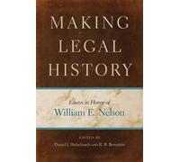 R. B. Bernstein Making Legal History (Copertina rigida)