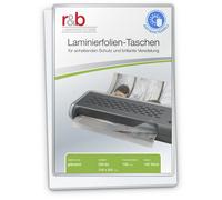 R & B from. Pack of 100 Laminating Pouches A4, 216 x 303 mm, 2 x 100 Micron, Ant