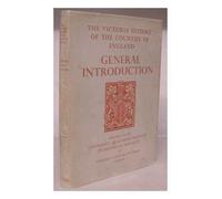 R. B. Pugh General Introduction (Copertina rigida) Victoria County History