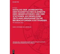 R Bock Stationen von +449 bis 000 (Copertina rigida)