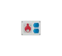 R-BOX 190 DISTRIBUTORE EDILE NT 2X 250V 1X 16A/5P IP44 B.1602