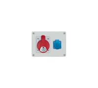 R-BOX 190 Distributore di rete fissa 1x32A/5P 1x250V IP44 B.1215