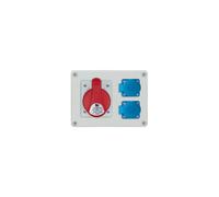 R-BOX 190 Distributore di rete fissa 1x32A/5P 2x250V IP44 B.1603