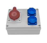R-BOX 190 Distributore di rete fissa 1x16A/5P 2x250V IP44 B.1602