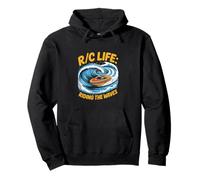 R/C Boats "R/C LIFE" Cavalcando le onde Felpa con Cappuccio