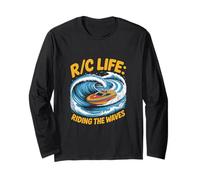 R/C Boats "R/C LIFE" Cavalcando le onde Maglia a Manica