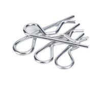 R clip in acciaio inossidabile, 1-20 pezzi M1.2 M1.8 M2 M2.5 M3 M3.5 M4 M5 M6 perni a molla tipo R for auto(M1.8 32mm(10pcs))