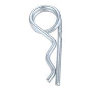 R clip in acciaio inossidabile, 20/10/5/2/1 pz. Perni di fissaggio a doppio anello in acciaio, clip a doppia spirale R, perni di fissaggio for rimorchio, passeggino, barca da carico(6x120mm 1pcs)
