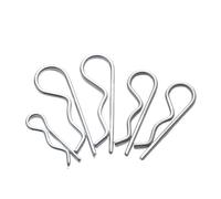 R clip in acciaio inossidabile, Molla a clip divisa in acciaio inossidabile 304 M1 M2 M3 M4 M5 M6 M7 M8 BR for la riparazione di rimorchi di auto(304 Stainless Steel,M1.8x37mm(30pcs))