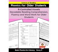 R-Controlled Vowels Decodable Reading Comprehension, Fluency and Word Work for Older Students