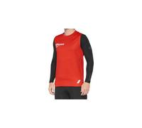 100% R-Core Concept Maglia da bicicletta, nero-rosso, taglia S per maschi