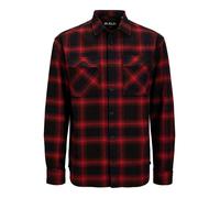 R.D.D. ROYAL DENIM DIVISION Camicia 'RDDCHARLES' rosso / nero Uomo R.D.D. ROYAL DENIM DIVISION S
