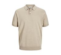 R.d.d. royal denim division Rddcolin Knit Polo S/S SN, White Pepper, XXL Uomo