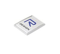 R Design Logo 3D Metal Emblema Badge Rear Car Stickers per Volvo V40 C30 S60 XC60