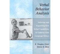 R. Douglas Greer Denise E. Ross Verbal Behavior Analysis (Tascabile)