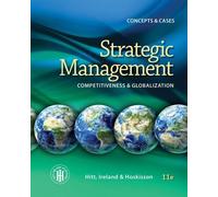 R. Duane Ireland Robert Hoskisson Strategic Management: Concepts (Tascabile)