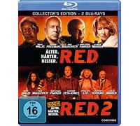 R.E.D. - Älter. Härter. Besser / R.E.D. 2 (Blu-ray) Helen Mirren John Malkovich