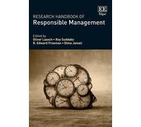 R. E. Freeman Research Handbook of Responsible Management (Copertina rigida)