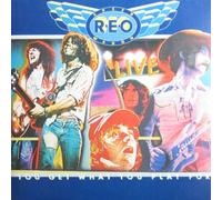 R.E.O. SPEEDWAGON - you get what you play for (live) LP