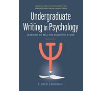 R. Eric Landrum Undergraduate Writing in Psychology (Tascabile)