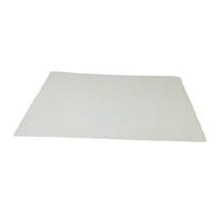 R&F srls 10 Fogli Gomma Eva Bianco con Brillantini 40X60 CM 2mm Glitter Hobby Fai da Te