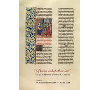 R F Yeager Richard Firth Green Of Latine and of Othire Lare (Copertina rigida)