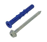 50 pezzi FF1 Tassello per telaio in poliammide 10X80 con R-FF1-N-10K080