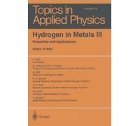 R.G. Barnes Hydrogen in Metals III (Tascabile) Topics in Applied Physics