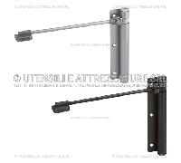 R&G CHIUDIPORTA A MOLLA ART.114 tipo destro - cromo satinato