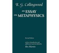 R. G. Collingwood An Essay on Metaphysics (Tascabile)