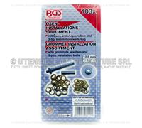 R&G KIT ASSORTIMENTO MONTAGGIO ANELLI ELASTICI DA 103 PEZZI PROFESSIONALE
